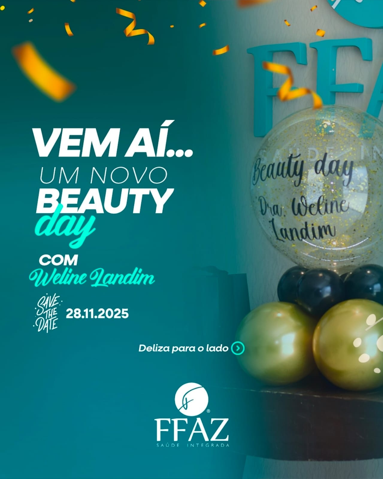 Vem aí um novo Beauty Day com a Dra. Weline Landim – 28/11/25