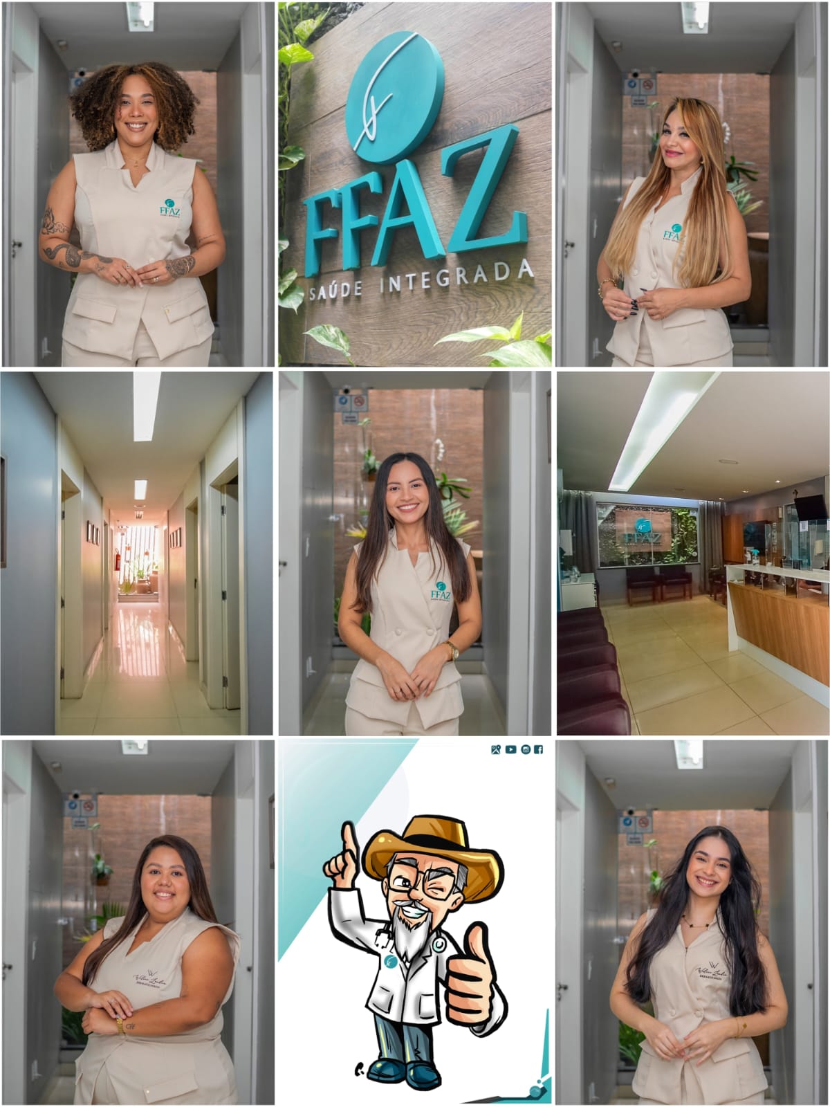 O Coração da FFAZ: Nossa Equipe de Recepção!